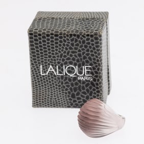 Lalique Frosted Glass Ring