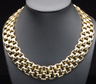 Costume Gilt-Metal Necklace