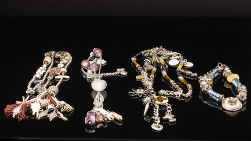 2 Les Gen du Sud Necklaces and 2 Others