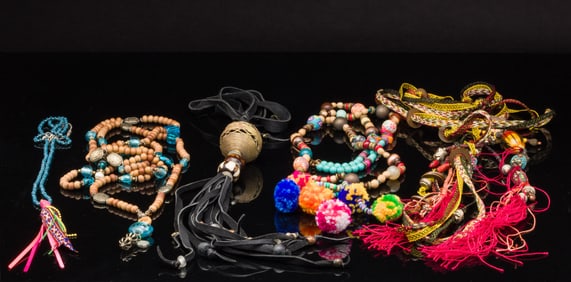 Two Necklaces by Popin and 3 Others
