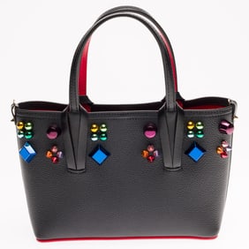 Christian Louboutin Embellished Mini Cabata Tote