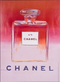 Large Chanel No 5 Framed Poster