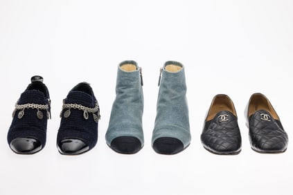 2 Pairs of Chanel Boots