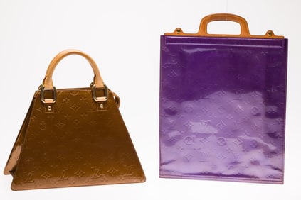 Louis Vuitton Bronze Forsyth GM Bag and Tote