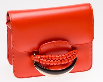 Chloe Kattie Orange Cross Body Bag