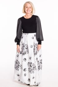 James Hogan Long Skirt & Fifteen Twenty Blouse