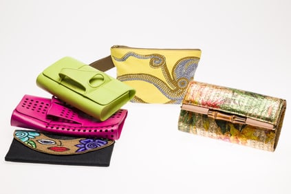 Group of 5 Clutches, including 2 Perrin