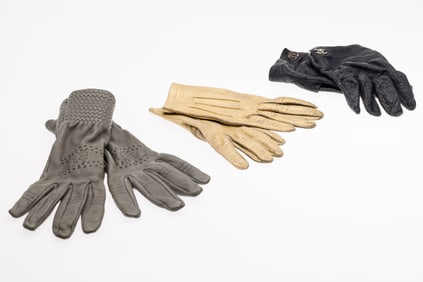 3 Pairs of Vintage Chanel Gloves
