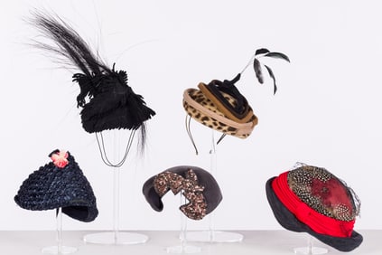 2 Fascinator Hats and 3 Others