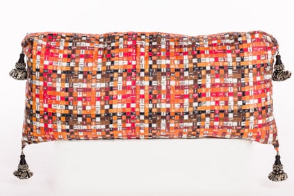 Hermes Silk Pillow