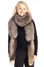 Silver Fox Scarf