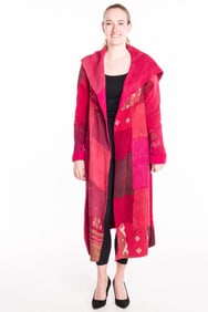 Mieko Red Quilted Jacket
