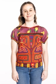 Small Mola Blouse, c. 1970's