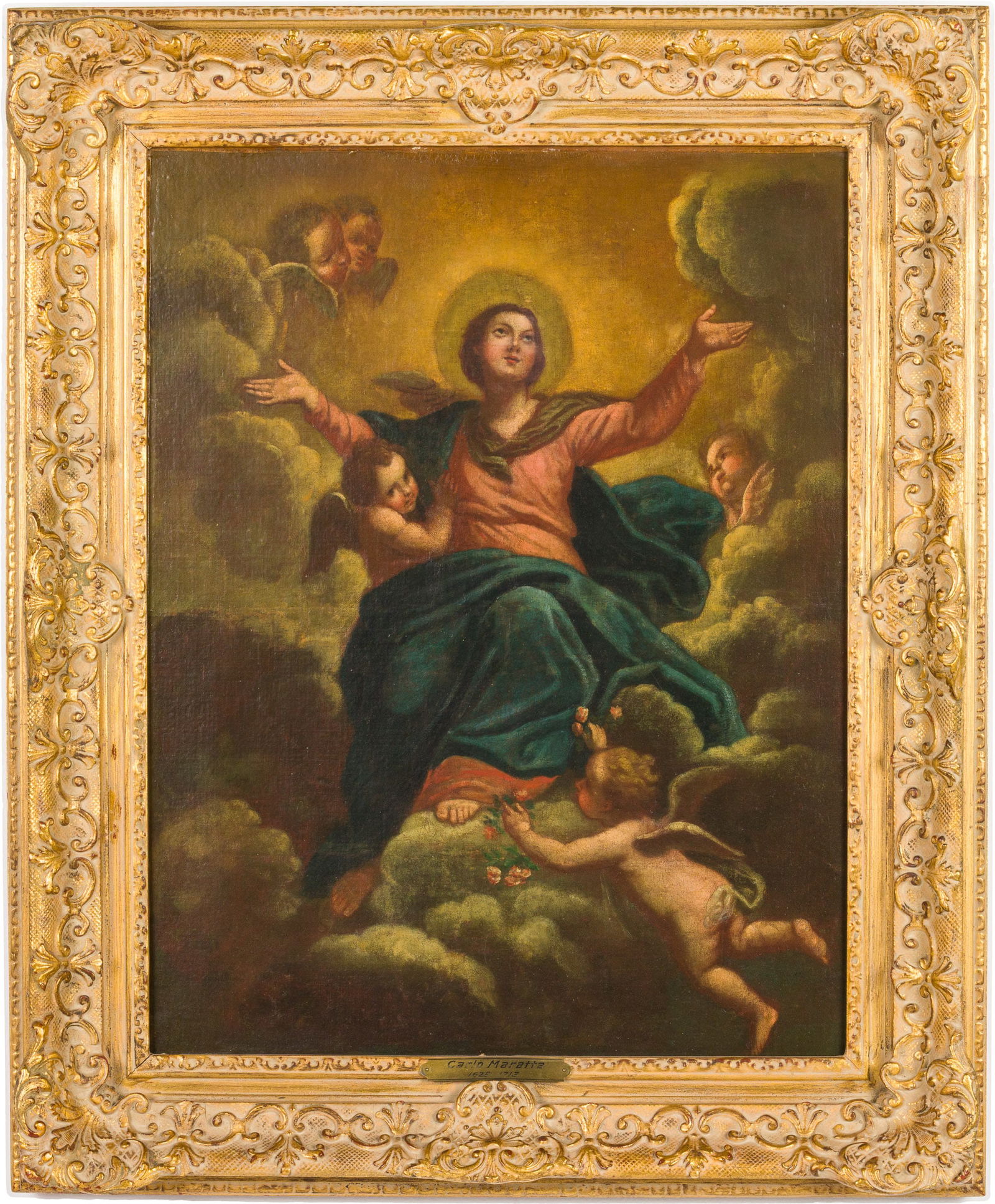 School of Carlo Maratti, The Ascension, O/C (1 of 19)