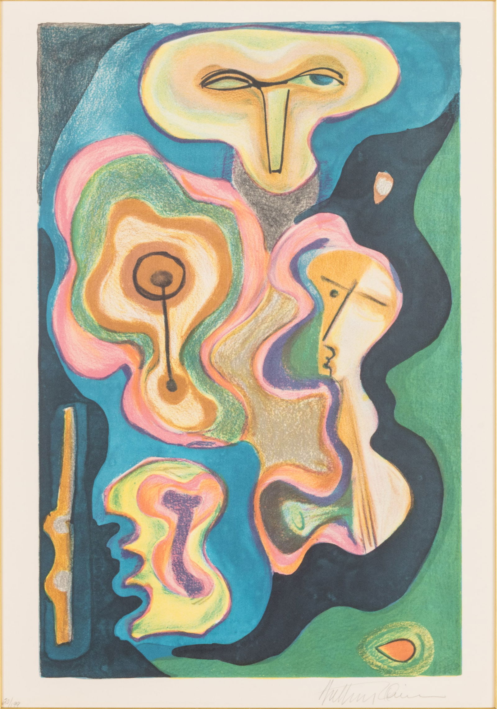 Anthony Quinn (1915 - 2001),  Untitled, Lithograph (1 of 11)