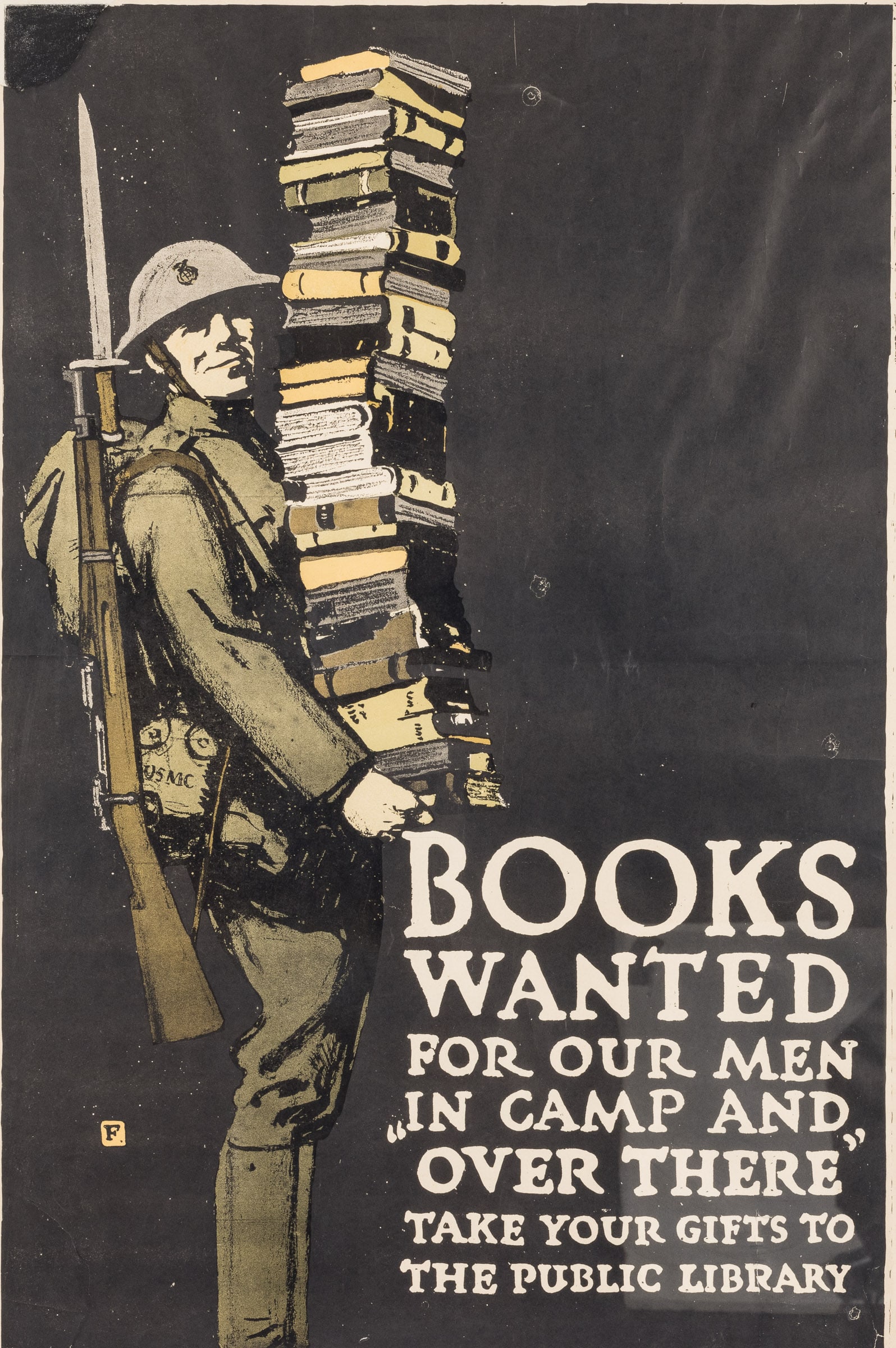 Charles Buckles Falls, Books Wanted, WWI Poster (1 of 10)