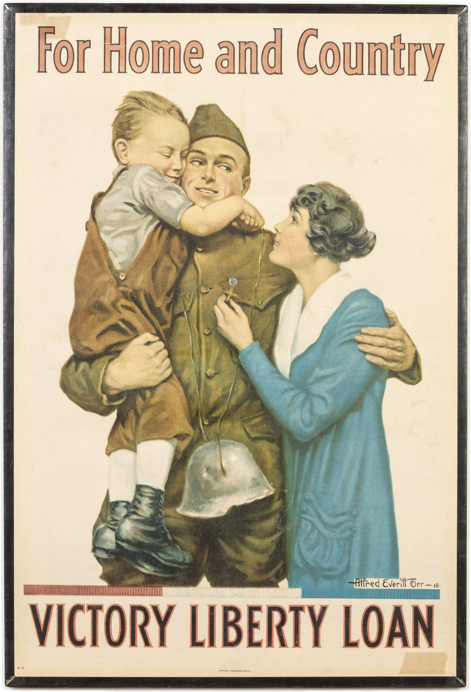 For Home and Country, Alfred Everett Orr, WWI Poster (1 of 11)
