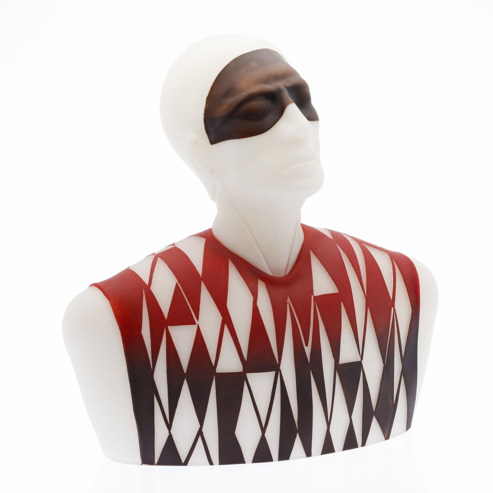 Martin Janecky (Czech, b. 1940),  Pierrot I, Glass (1 of 10)