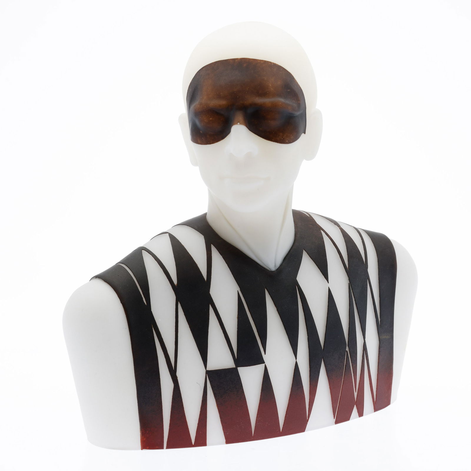 Martin Janecky (Czech, b. 1940), Pierrot, Glass (1 of 10)