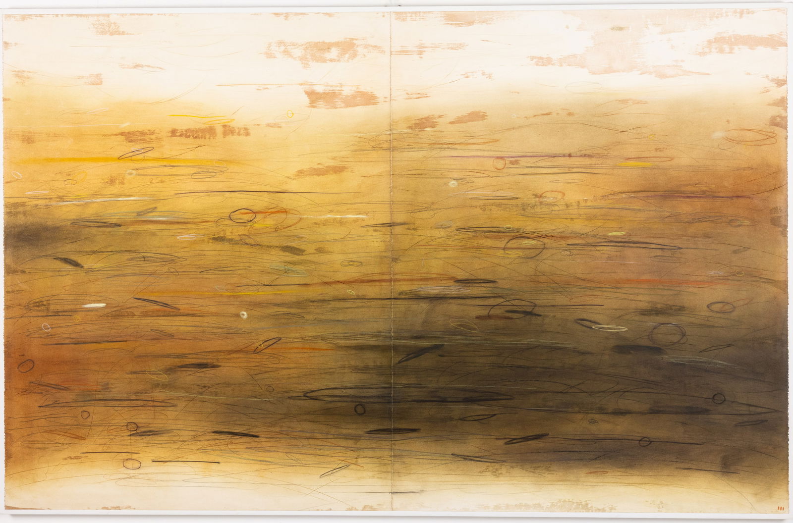 Emmi Whitehorse (NM. b. 1957), Shallow River,  2001 (1 of 18)