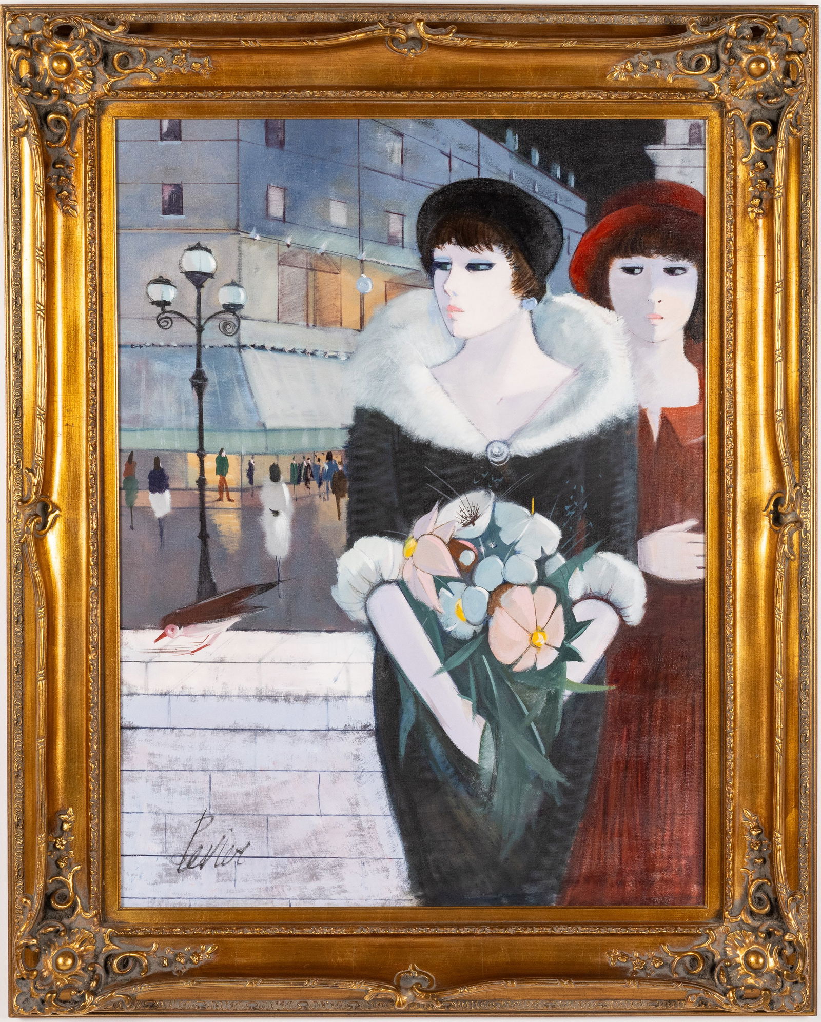 Charles Levier (1920-2003)European Street Scene, O/C (1 of 13)