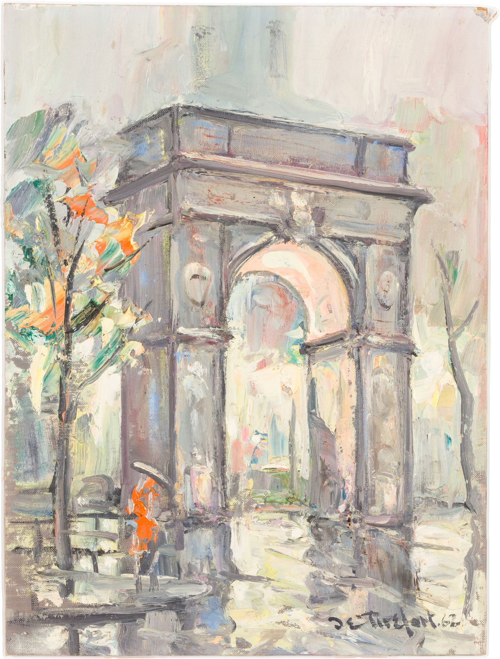 Bela De Tirefort (1894-1993) Washington Square Park (1 of 11)