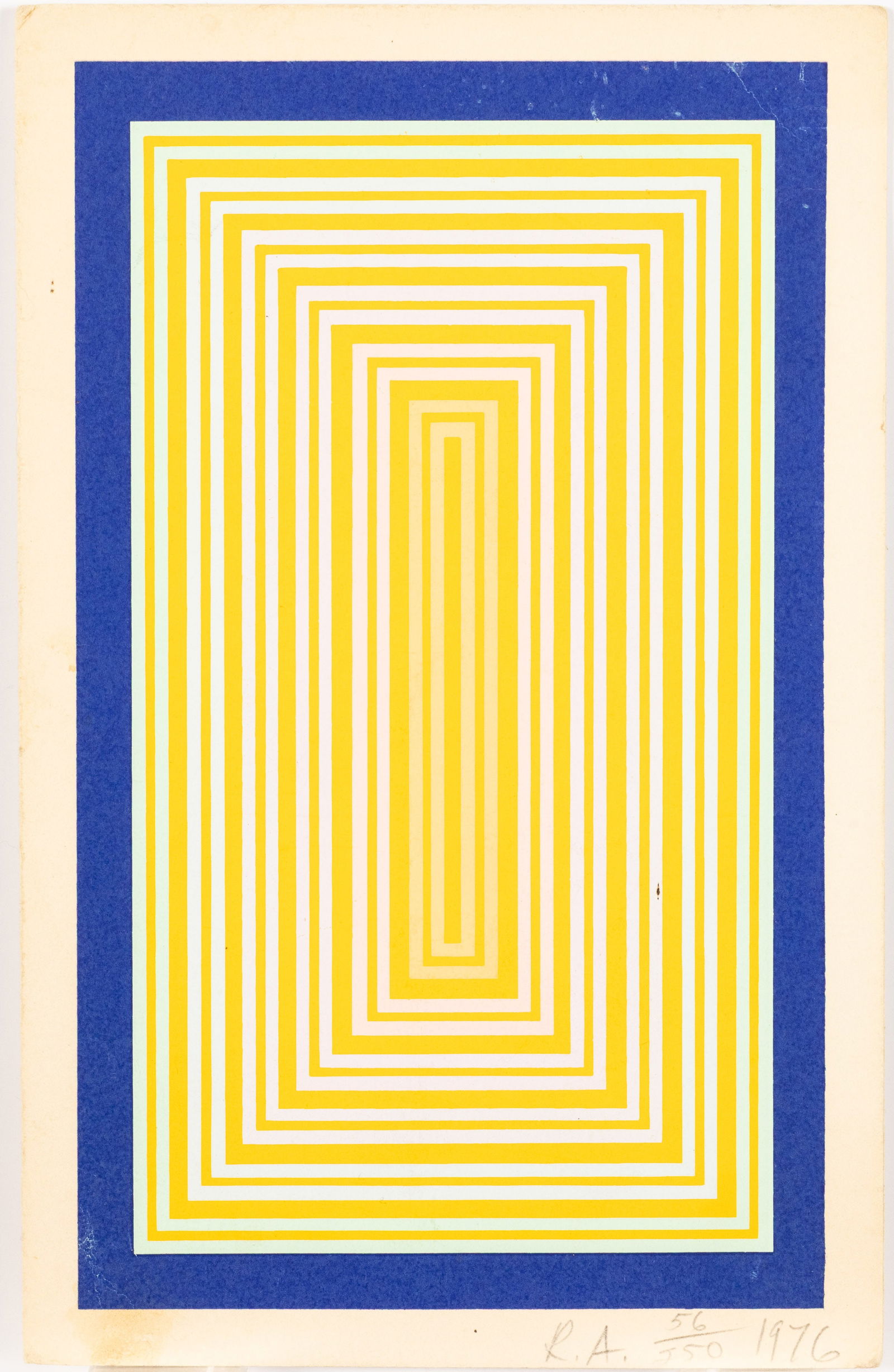 Richard Anuszkiewicz (1930-2020)New Year?s Eve Card (1 of 8)