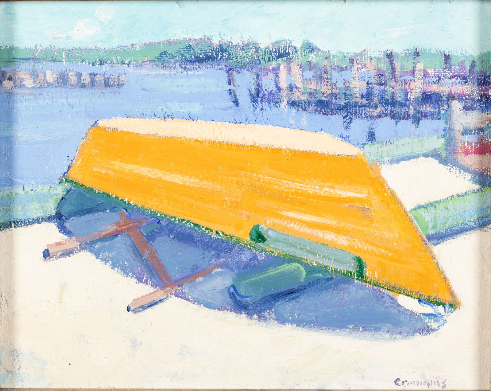 John Crimmins (b. 1963), Rowboat, O/B, c. 2010 (1 of 10)