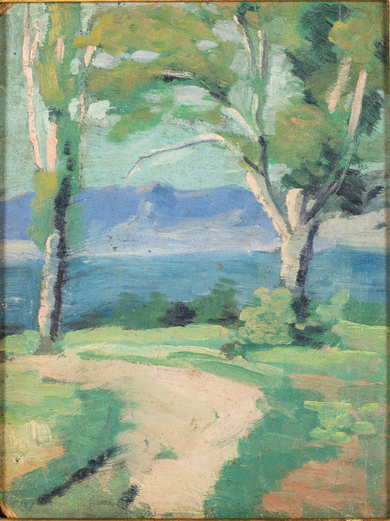 Whitney Hubbard (CT, 1875-1965)Forest Landscape, O/B (1 of 10)