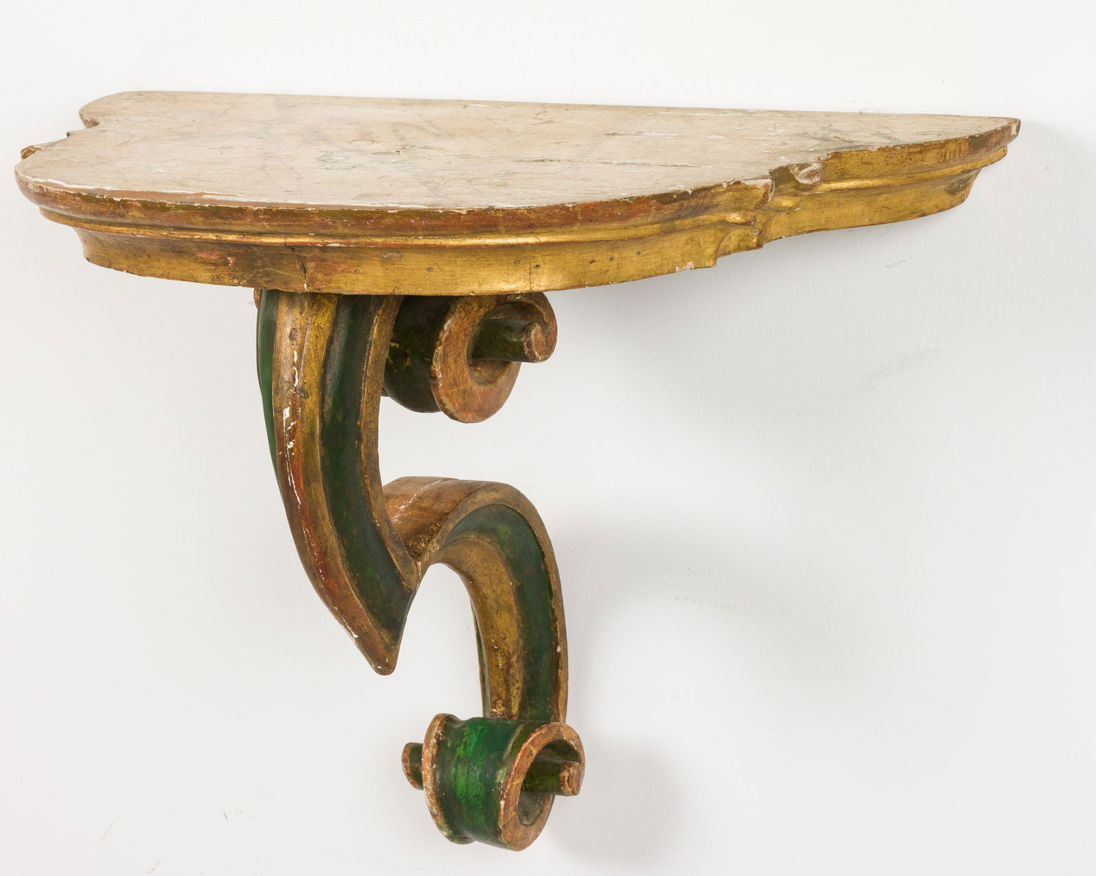 Small Continental Painted Wall Console (1 of 9)