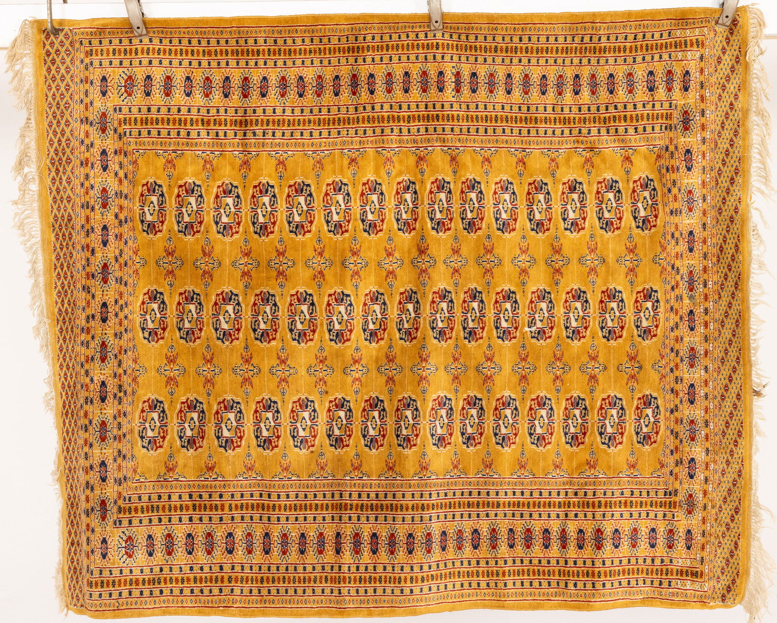 Persian Wool Ochre Rug (1 of 9)