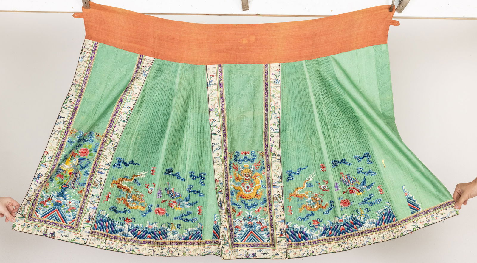 Chinese Silk Embroidered Skirt (1 of 6)