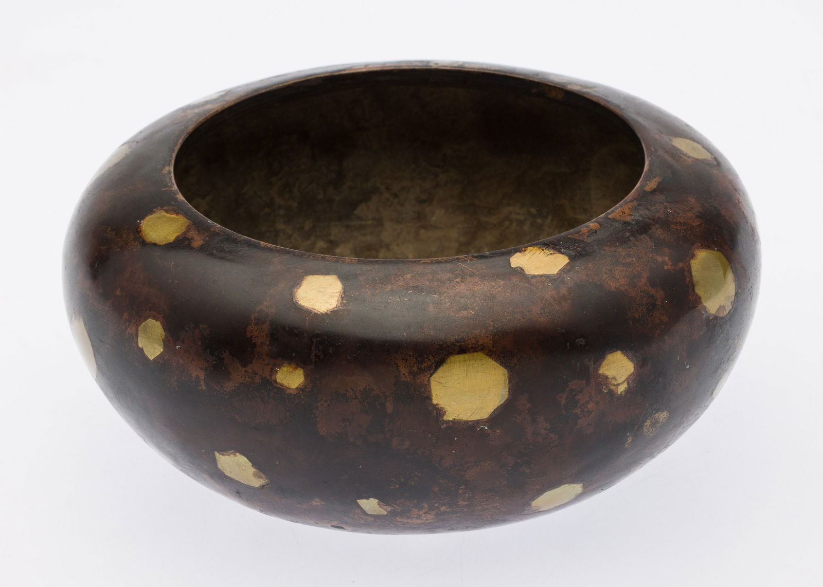 Chinese Splashed Bronze Censer (1 of 6)