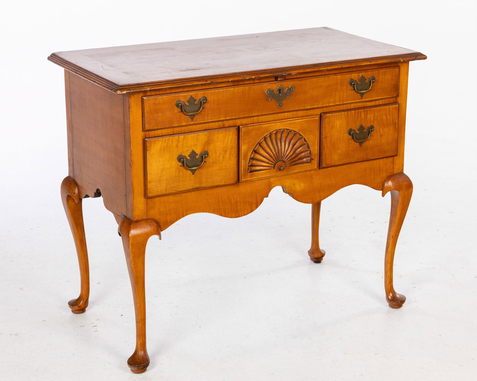 Queen Anne Maple Lowboy (1 of 14)