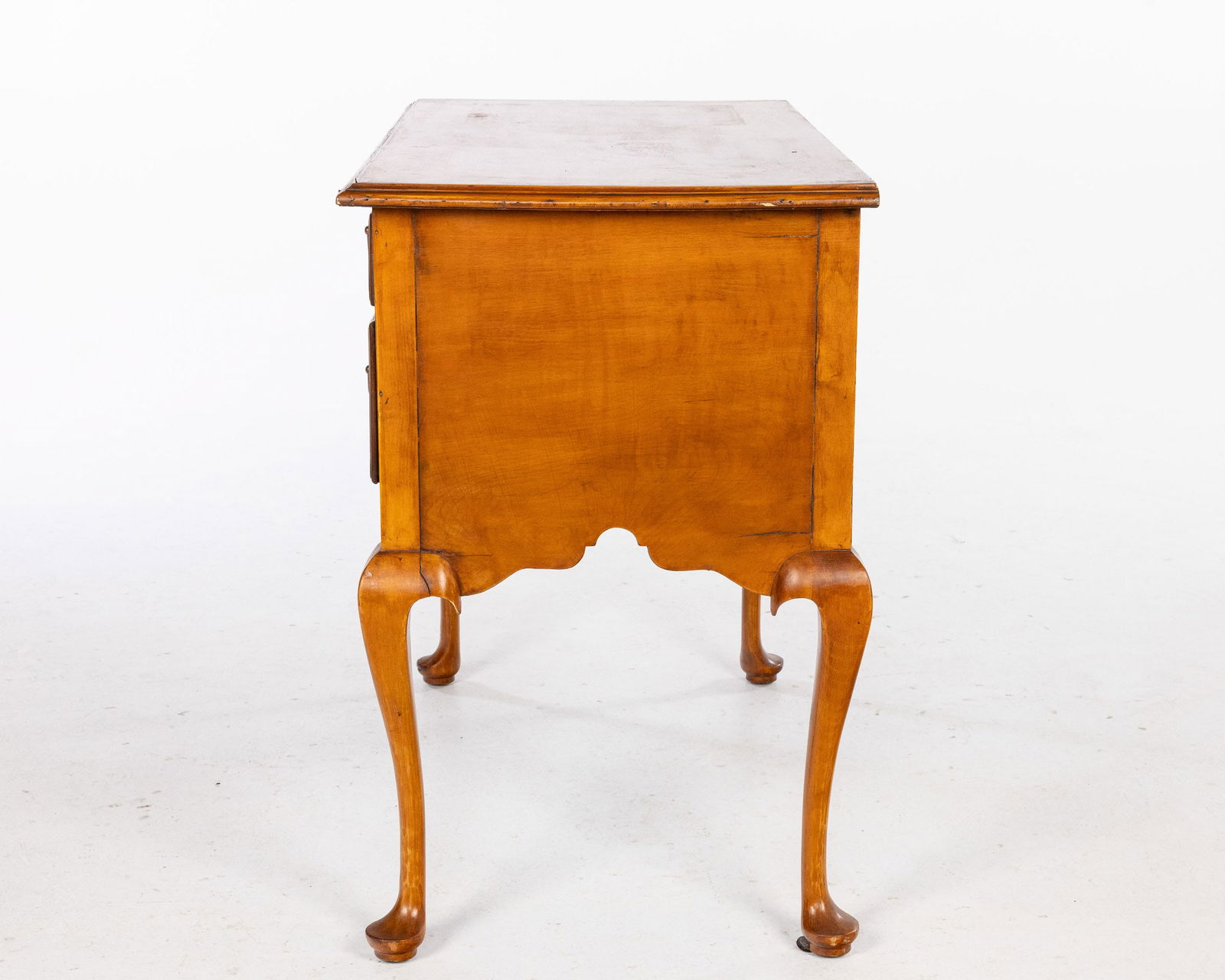 Queen Anne Maple Lowboy - 5