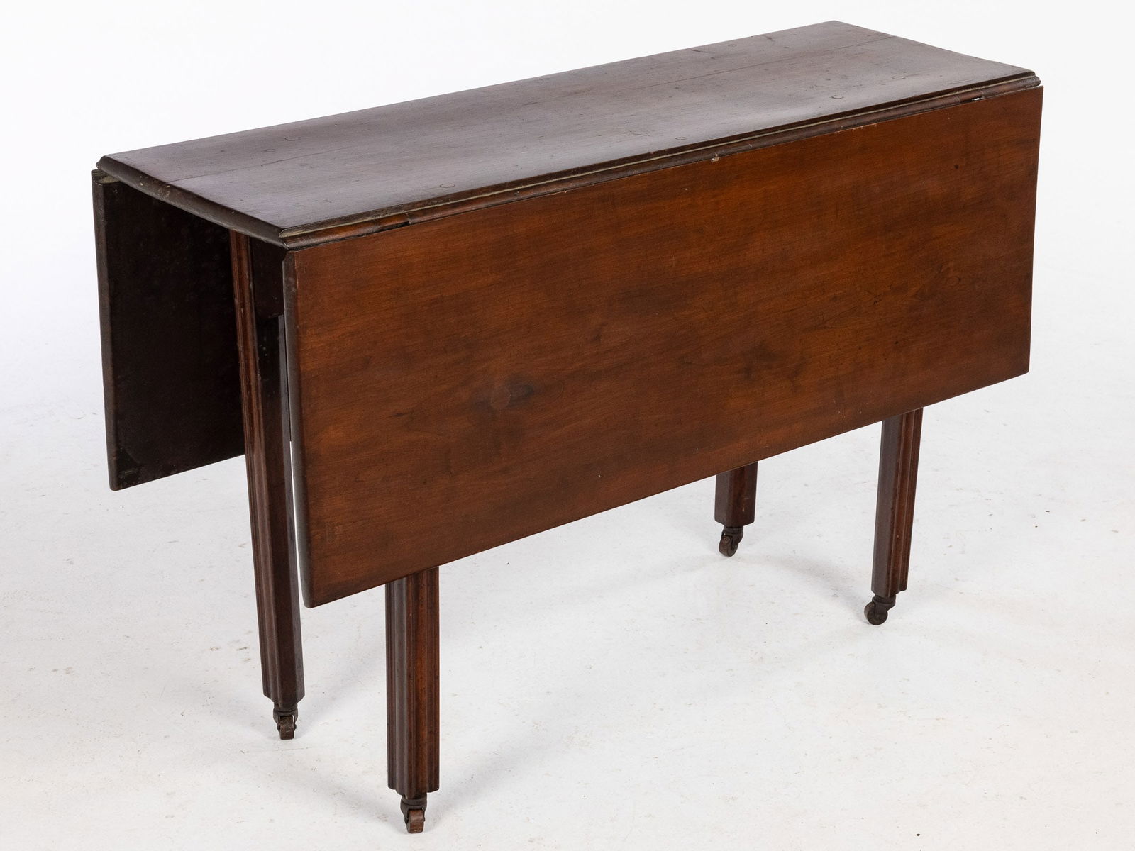 George III Mahogany Drop Leaf Table, 18th Century (1 of 10)