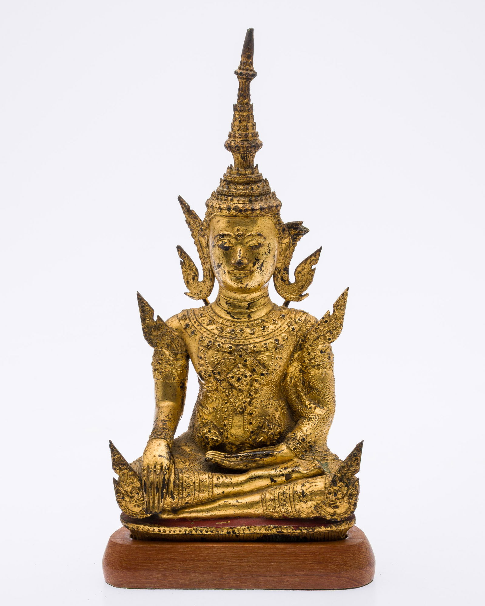 Southeast Asian Gilt Metal Buddha (1 of 14)