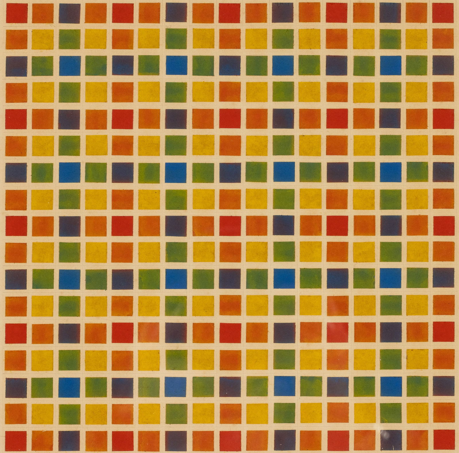 Mario Yrisarry (b. 1933), Checkered Abstract, 1969 (1 of 10)