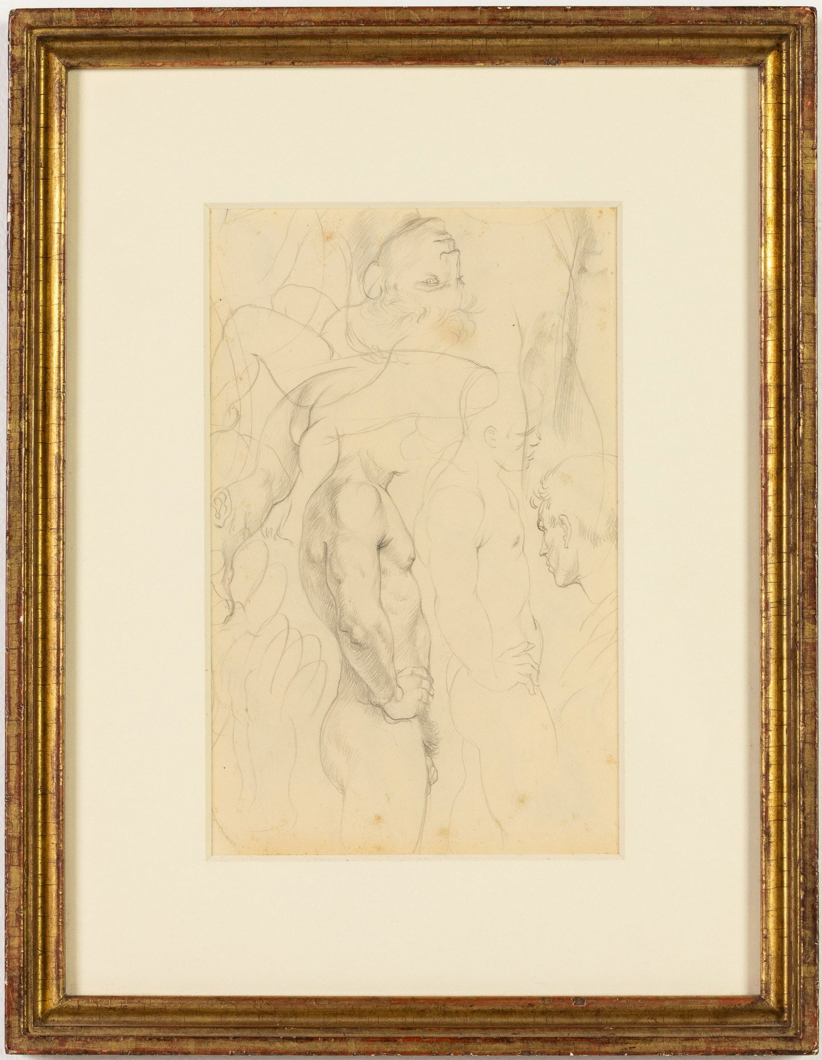 Paul Stone (1928-1976), Figure Studies, Pencil (1 of 9)