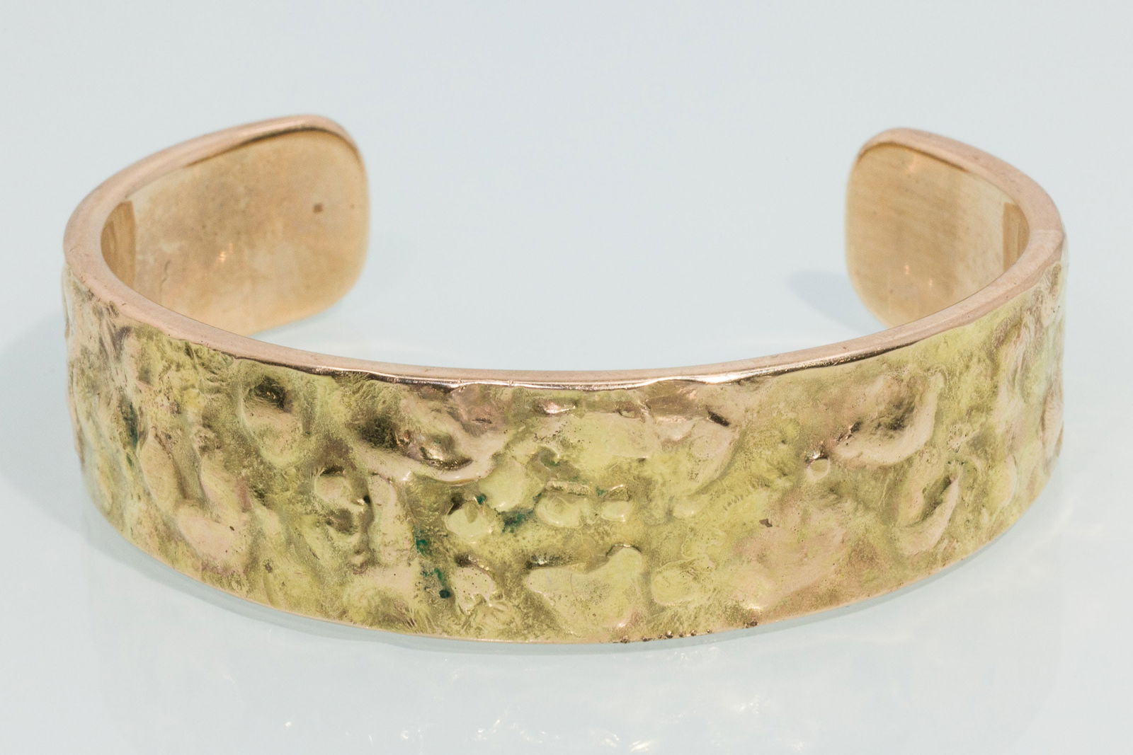 Brutalist Gold-Filled Cuff Bracelet (1 of 7)