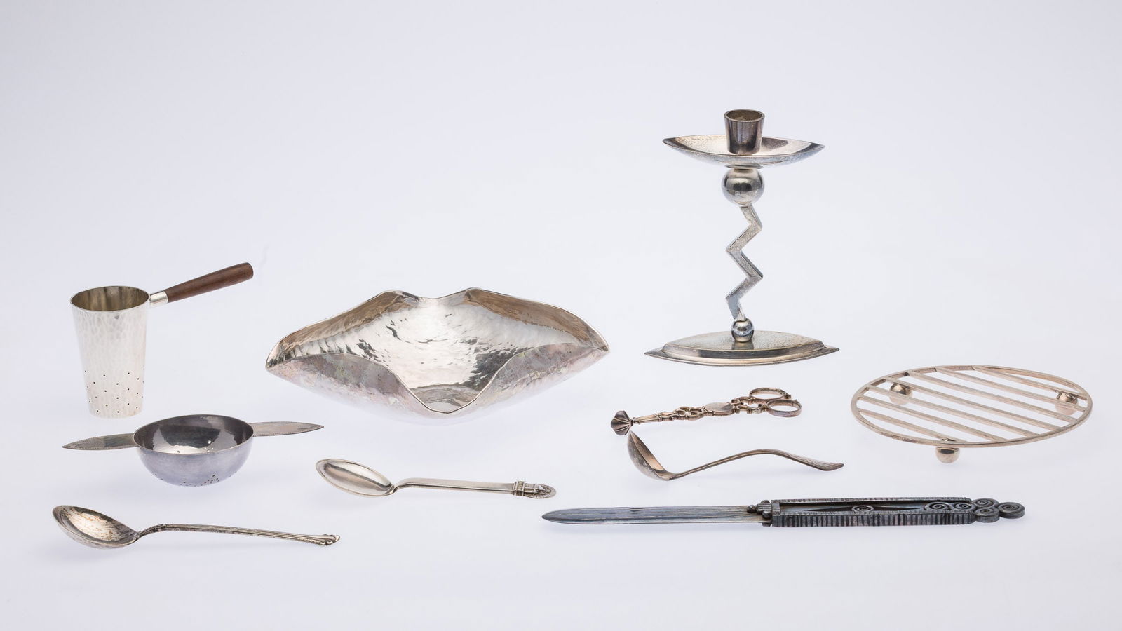 Misc. Group of Sterling Silver and Silverplate (1 of 20)
