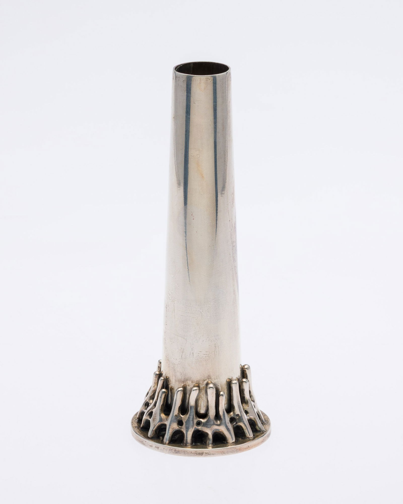 Mid-Century Sterling Silver Vase (1 of 7)