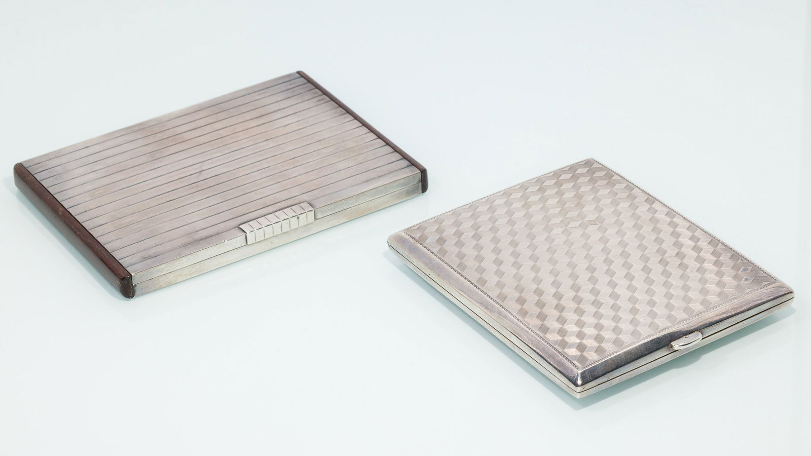 Two Silver Cigarette Cases (1 of 13)