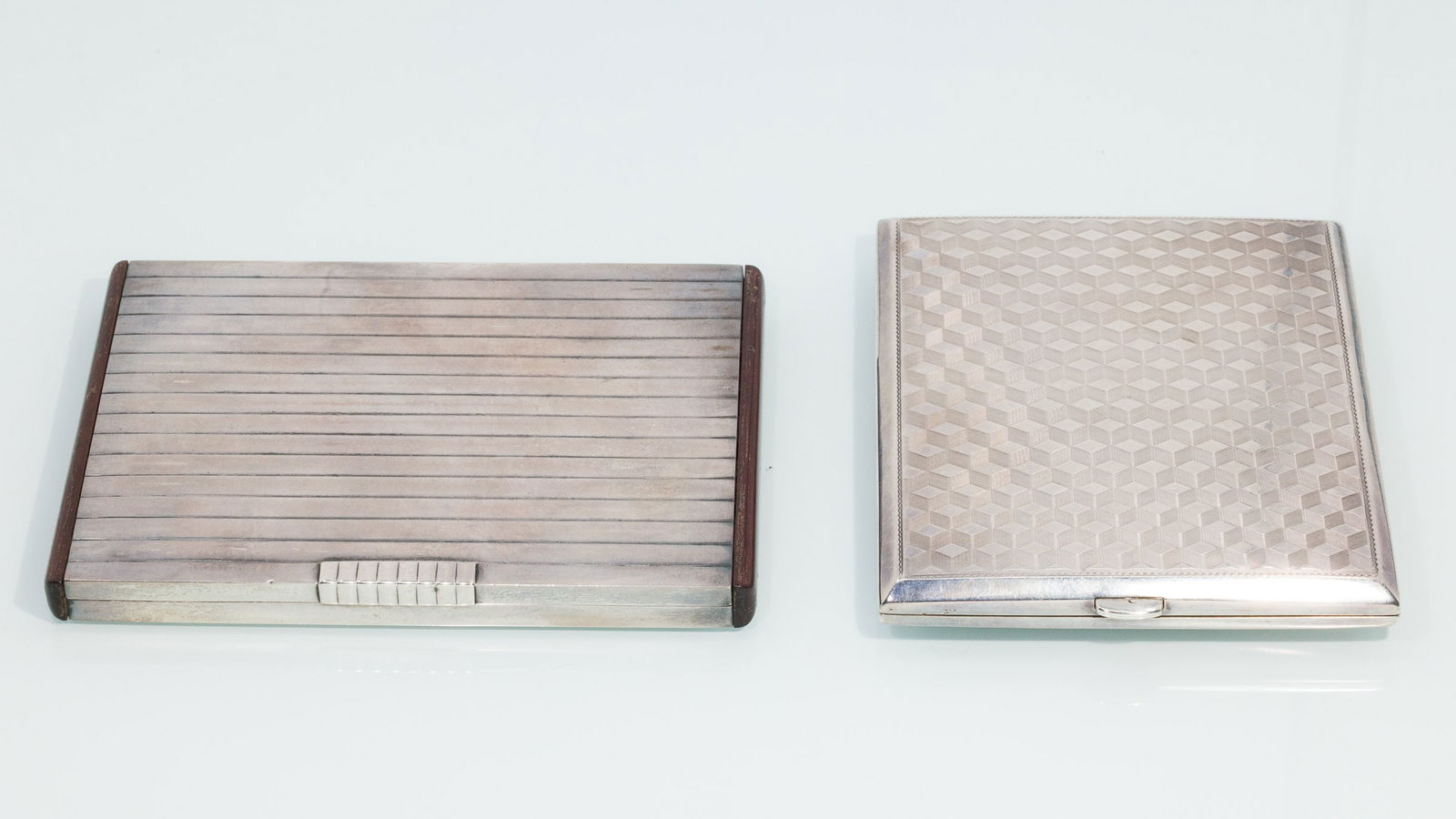 Two Silver Cigarette Cases - 2