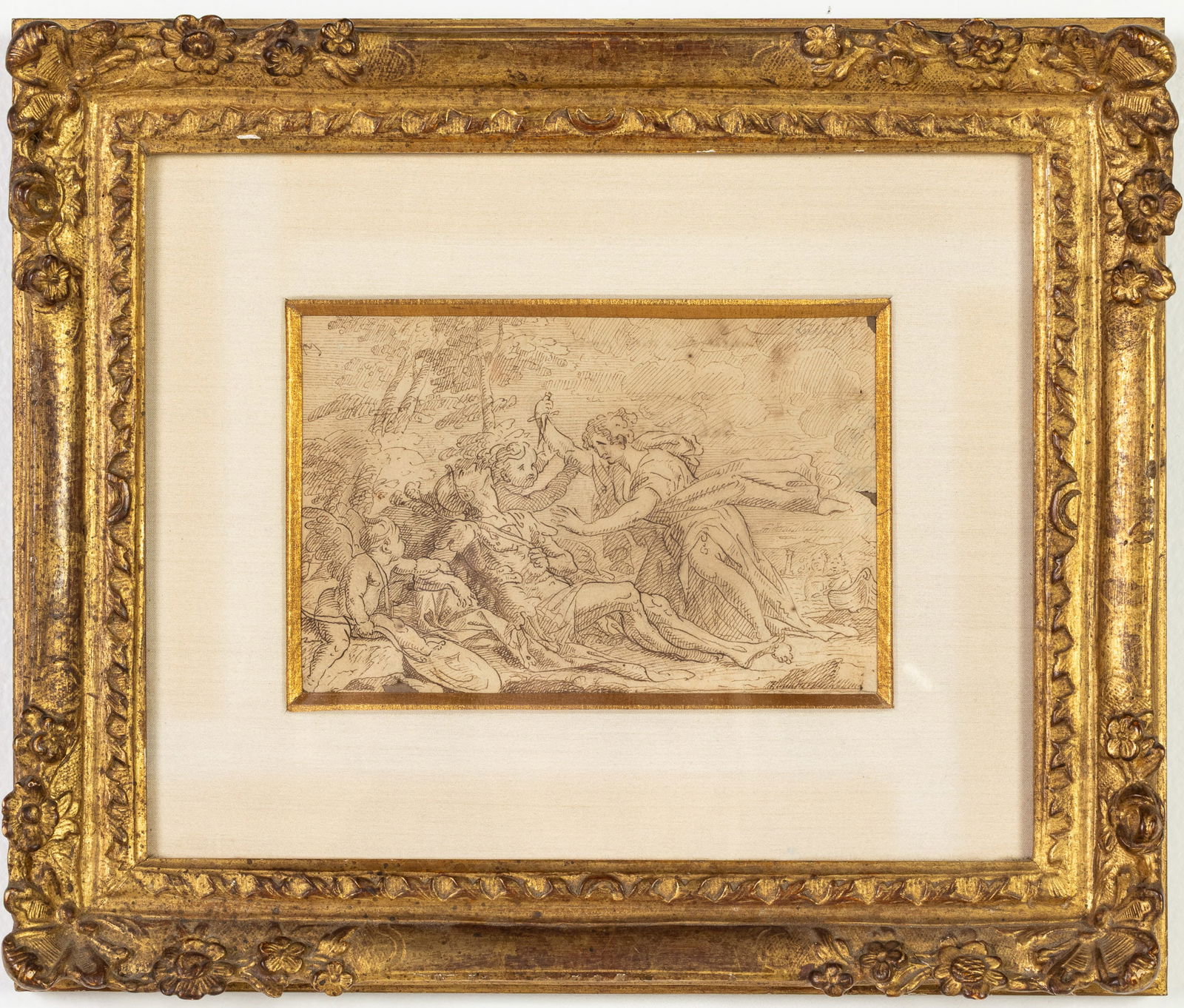 Del Luchi, Armida with the Faithless Rinaldo, Ink (1 of 11)