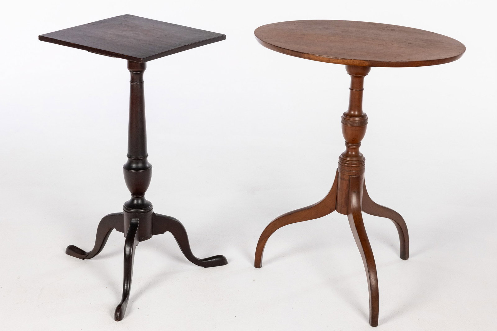 Two American Federal Side Tables, c. 1810 (1 of 18)