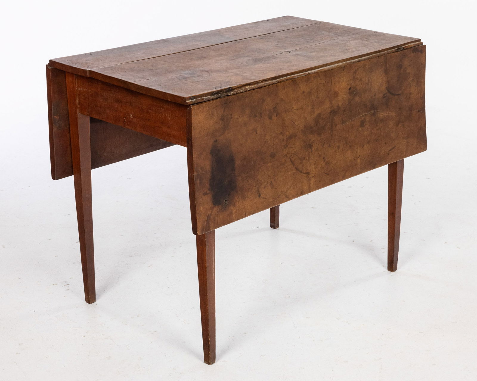 American Cherrywood Dropleaf Table, 19th C (1 of 11)