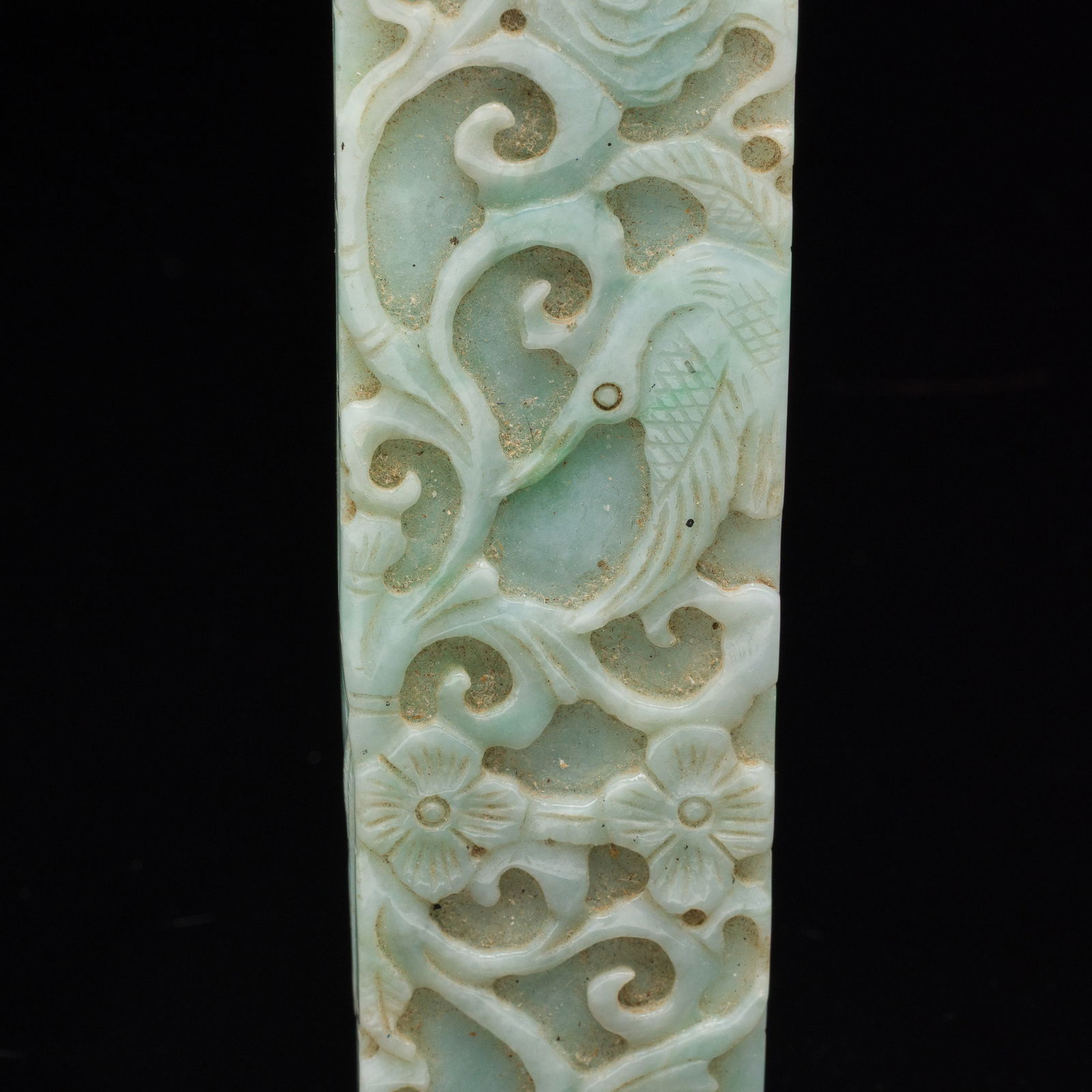 Chinese Jadeite Scroll Weight - 3