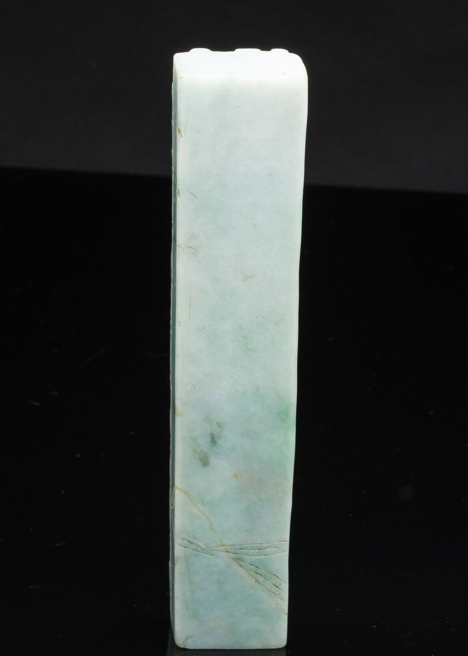Chinese Jadeite Scroll Weight - 5