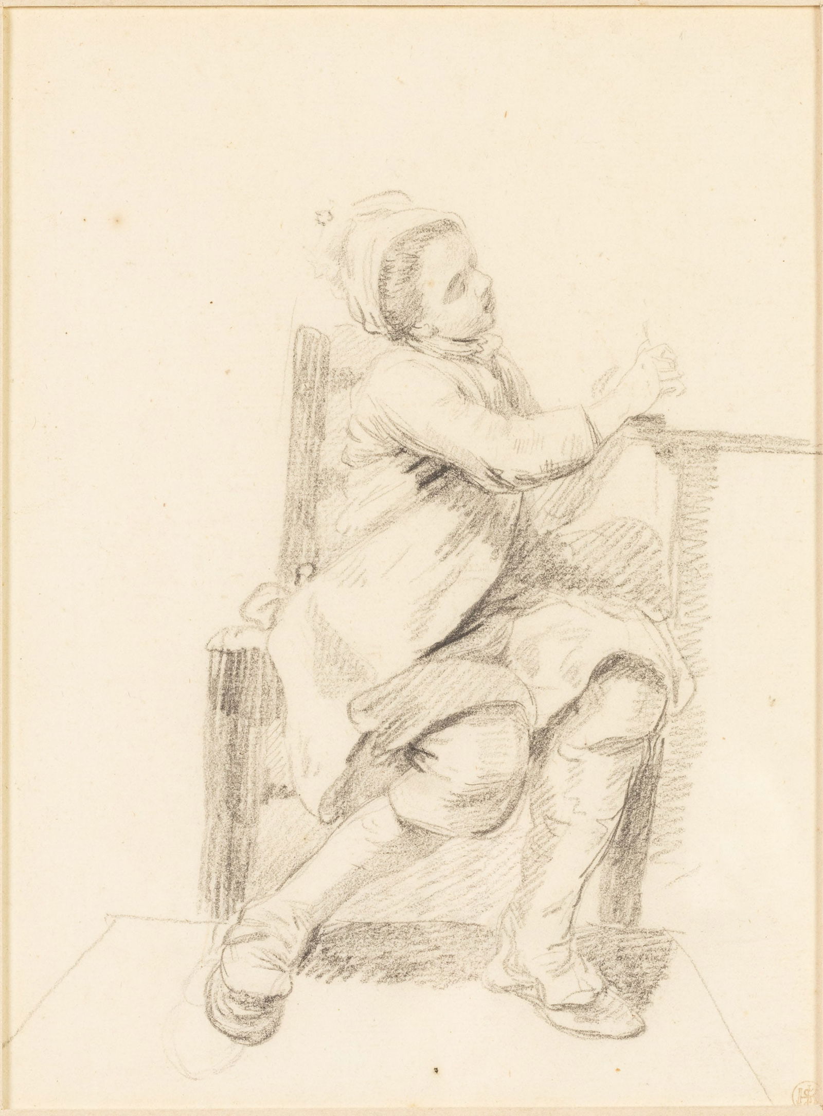 Attrib Jean-Baptiste Van Loo (1684-1745) Seated Boy (1 of 11)